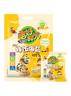 美好时光肉松海苔碎拌饭包饭寿司