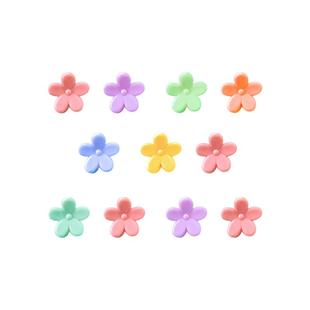 儿童彩色公主头碎发小抓夹女童前额刘海侧边迷你小号夹子发卡头饰