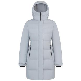 波司登冬季GORE-TEX高端户外防风防泼水保暖中长款鹅绒羽绒服女