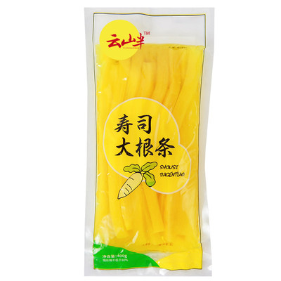 云山半大根萝卜条400g寿司食材