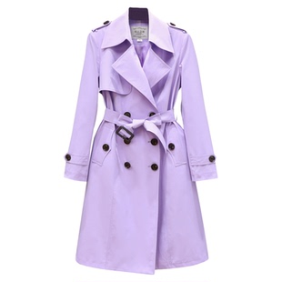 风衣女款2026新款外套女今年流行爆款开春超火韩系大衣长款高个子