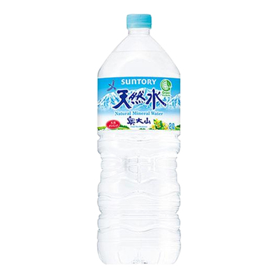 日本三得利天然饮用水儿童2000ml