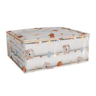 可视衣物收纳袋衣服透明棉被加厚搬家整理袋大容量防尘袋换季防水