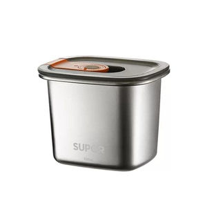 苏泊尔不锈钢保鲜盒食品级饭盒冰箱专用冷冻餐盒水果便当盒密封盒