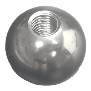 攻牙钢珠打孔钢珠加工半孔带螺纹钢珠14 15 16 18 19mmM4M6M8M10