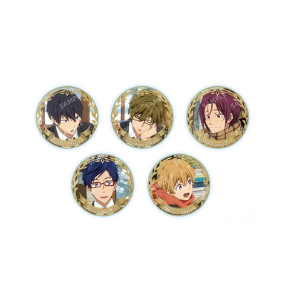 Free！图书馆风马口铁冰箱贴