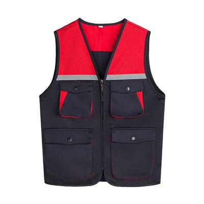 工作服马甲定制工装修公司马甲