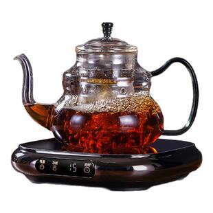 德茗堂电陶炉煮茶器小型四方迷你茶炉烧水蒸茶煮咖啡电炉新款家用