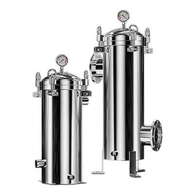 304不锈钢袋式过滤器高压快开式