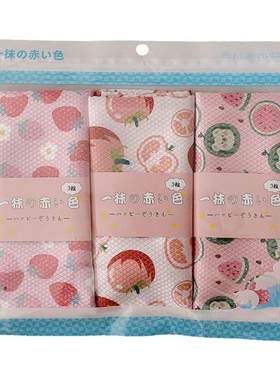 出口日本加厚玻璃清洁布草莓