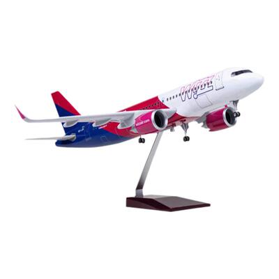 维兹航空A320neo客机模型WizzAir