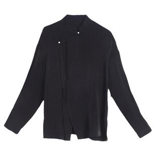 华丽独秀舞蹈上衣新款现代舞衬衫宽松剑舞练功服中国古典舞形体服