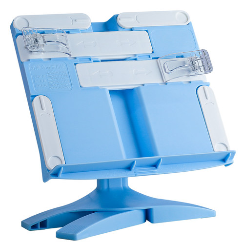 阅读架看书架多功能可调节小学生用书夹简易书架子桌上书靠书立儿童立式书本夹书器放书翻书考研神器读书支架