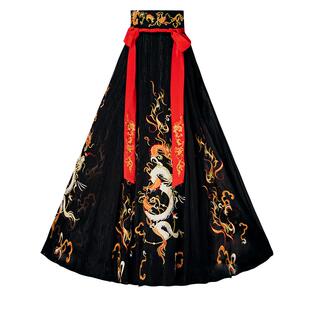 如梦霓裳x神都夜行录联名款【烛龙】汉服男绣花外搭大袖衫非古装