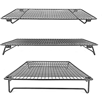 晾网可折叠蛋糕烘焙冷却架面包放凉架子饼加高网架商用置物架