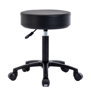美容凳升降凳滑轮椅旋转美睫凳实验室圆形大工凳美足椅子凳子矮款