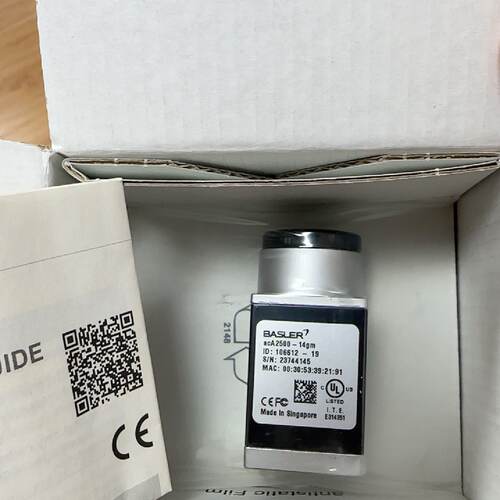 议价Basler Aca2500-14Gm Br New Unused Box Size Matches适用
