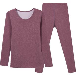 [热力弹系列]三枪抗菌加绒加厚保暖内衣女无尺码秋衣秋裤秋冬内穿