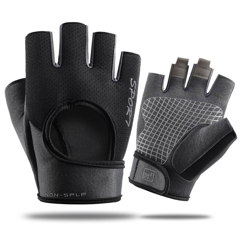 健身手套Q9073半指夏季骑行户外运动单杠女款哑铃轻薄训练男器械