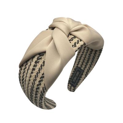 临嫣发箍针织缎面日韩宽边头箍