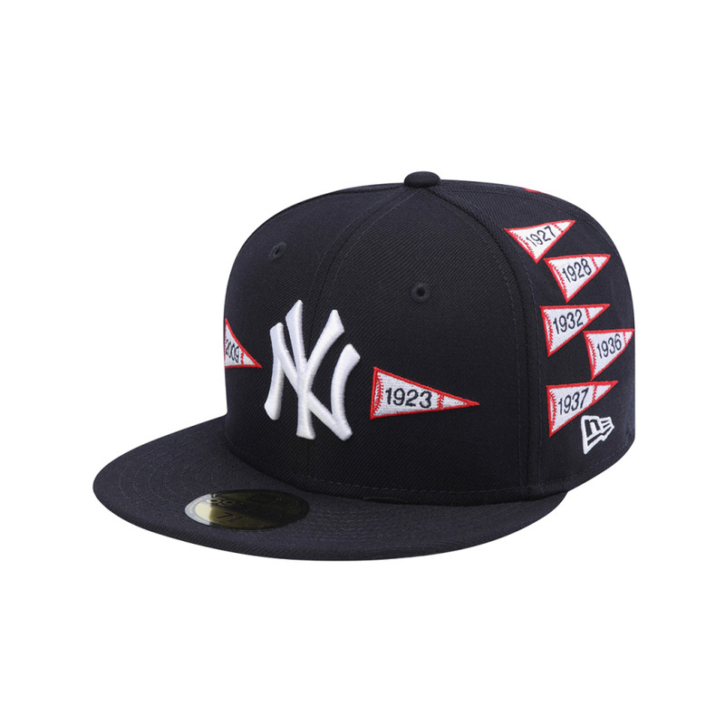 NEW ERA X SPIKE LEE 30周年5950平沿全封闭棒球帽NY洋基旗帜LOGO
