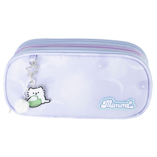 MIMMI中学生笔袋男孩女孩大容量文具盒小学生高年级儿童文具袋潮