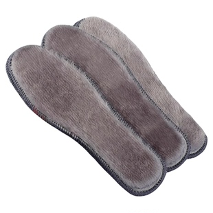 鞋垫冬季加绒加厚保暖防臭舒适鞋垫男女吸汗除臭运动防寒棉鞋垫子