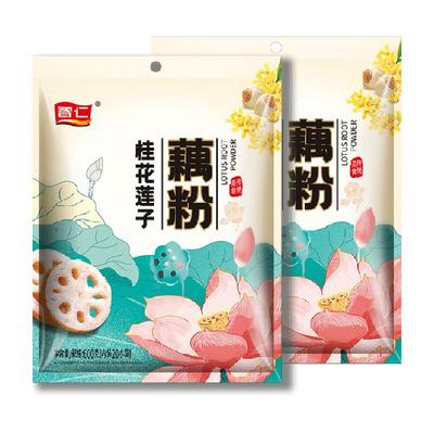智仁桂花莲子藕粉600g×2袋
