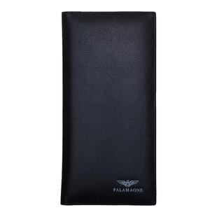 正品法莱阿玛尼钱包男款真皮软皮竖款钱皮夹礼物男士长款超薄钱夹