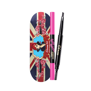 诱惑彩妆立体双头自动眉笔极细眉笔防水防汗不晕染持眉刷热卖正品