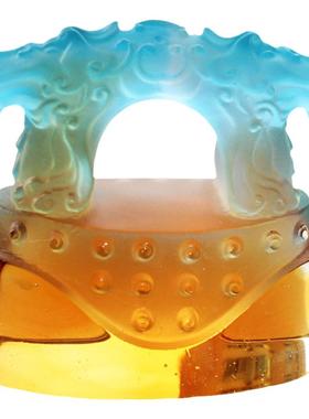 琉璃印章办公桌朋友生日礼品摆件