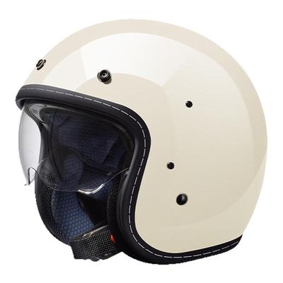 AMZ复古头盔巡航摩托车4分之3