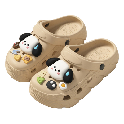 儿童洞洞鞋女童2025夏季新款室内