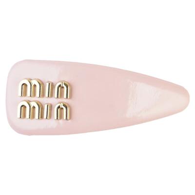 赵露思同款PU皮粉色minmin发夹2025高端轻奢弹簧夹侧边刘海夹发饰