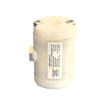 哈蒙德塑料内螺纹连接VMP气动夹管阀 不锈钢VMC气动管夹阀 挤压阀