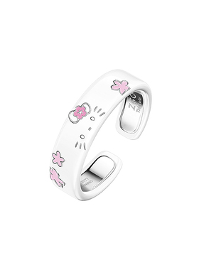 Tidecolor玉桂狗戒指女生礼物