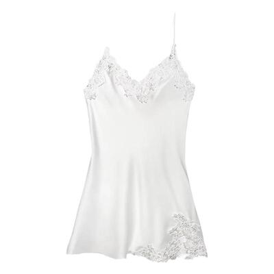 睡衣NoirTease蕾丝白色性感夏季
