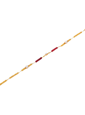 韩卡缇男女古法沙金手链手绳