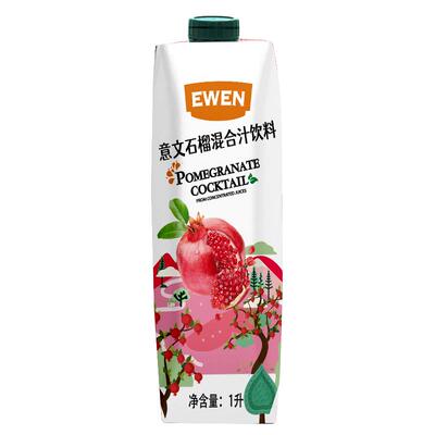 意文进口石榴汁混合饮料1L