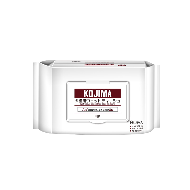 kojima咖家宠物清洁湿巾