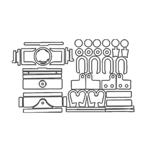适用于lv Papillon Trunk新款巴比龙包五金保护膜金属贴膜防磨损