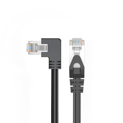 弯头六类屏蔽网线稳定抗干扰