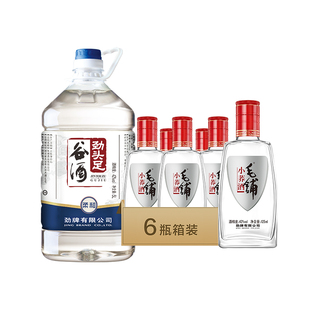 毛铺苦荞酒42度6瓶小荞酒瓶5L劲头足谷酒36度蓝标劲酒官方旗舰店