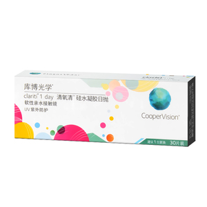 【自营】库博光学清氧清硅水凝胶日抛30片