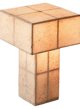 卷宗商店 | illuvia  侘寂风仿蚕丝 设计师款充电台灯床头灯