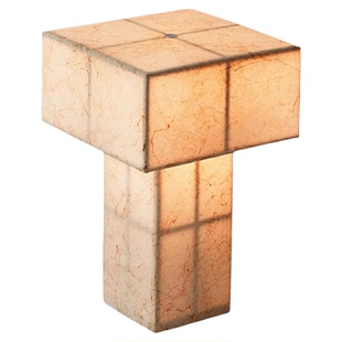 卷宗商店 | illuvia  侘寂风仿蚕丝 设计师款充电台灯床头灯