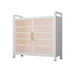 鞋柜家用门口柜子多层储物柜新型收纳置物柜钢制入户一体靠墙鞋架