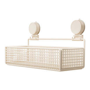 卫生间置物架浴室厕所吸盘收纳架洗手间洗漱台壁挂式免打孔架子