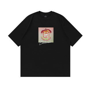 CLOTTEE by CLOT水彩苹果夏季防晒速干短袖T恤男hou hou mei系列