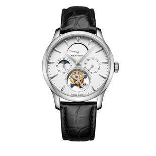 海鸥表多功能星辰表盘手表男士手动机械表陀飞轮手表8828